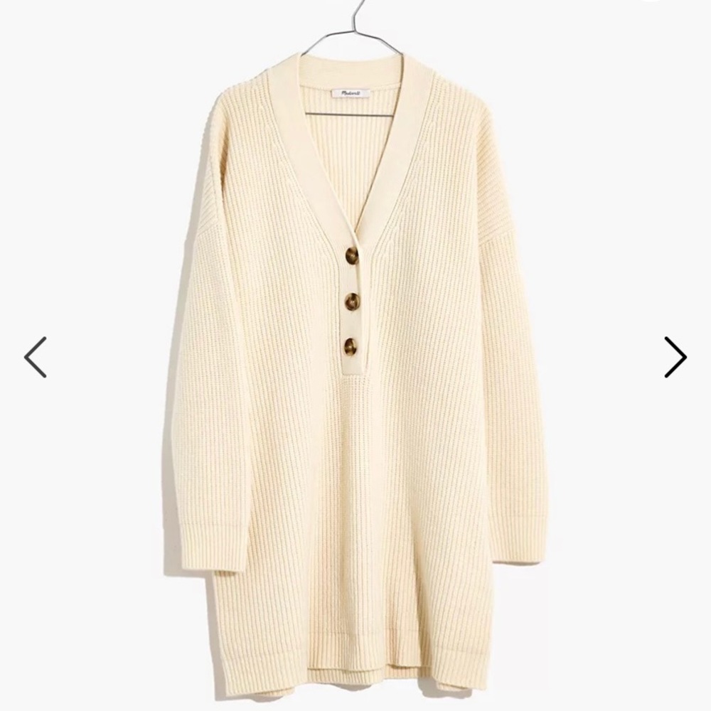 Madewell Henley Sweater Dress